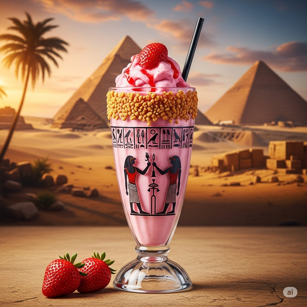 Çilekli Milkshake